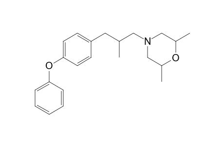 Morpholine, 2,6-dimethyl-4-[2-methyl-3-(4-phenoxyphenyl)propyl]-