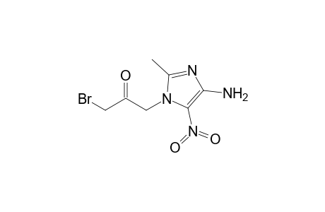 4-Amino-1-(3-bromo-2-oxopropyl)-2-methyl-5-nitroimidazole