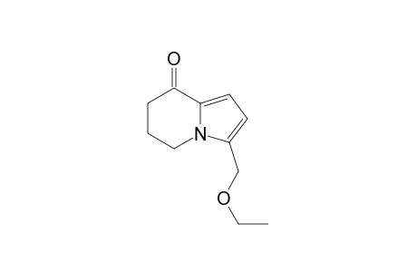 3-(ethoxymethyl)-6,7-dihydro-5H-indolizin-8-one