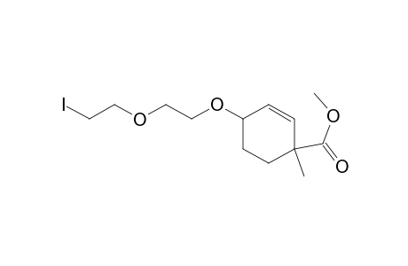 Methyl 3-methyl-6-[(2-iodo-1-ethoxy)ethoxy]cyclohexene-3-carboxylate