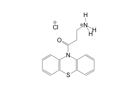 10H-phenothiazine-10-propanaminium, gamma-oxo-, chloride