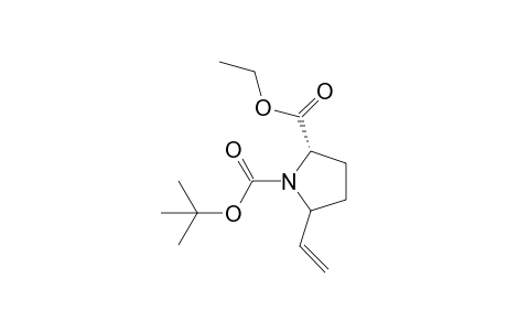 (2S,5R/S)-1-(tert-Butoxycarbonyl)-5-vinylpyrrolidine-2-carboxylic acid ethyl ester