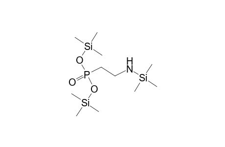 Phosphonic acid, [2-[(trimethylsilyl)amino]ethyl]-, bis(trimethylsilyl) ester