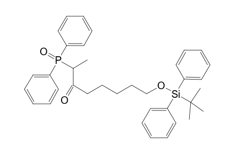 8-tert-Butyldiphenylsilyloxy-2-diphenylphosphinoyloctan-3-one