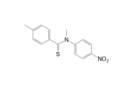 N-methyl-4'-nitrothio-p-toluanilide