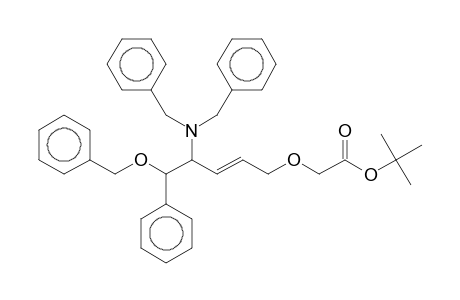 3-Oxa-5-(E)-octenoic acid, 7-(dibenzylamino)-8-(benzyloxy)-8-phenyl-, t-butyl ester