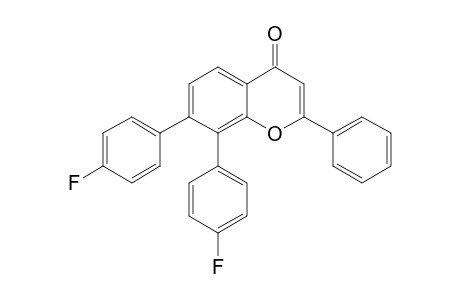 7,8-Bis(4-fluorophenyl)-2-phenyl-4H-chromen-4-one