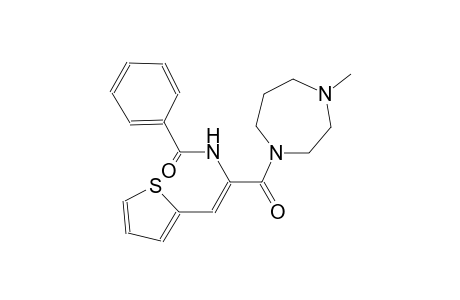 N-[(Z)-1-[(4-methylhexahydro-1H-1,4-diazepin-1-yl)carbonyl]-2-(2-thienyl)ethenyl]benzamide