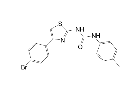 N-[4-(4-bromophenyl)-1,3-thiazol-2-yl]-N'-(4-methylphenyl)urea