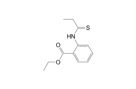 Ethyl 2-(thiopropanoylamino)benzoate