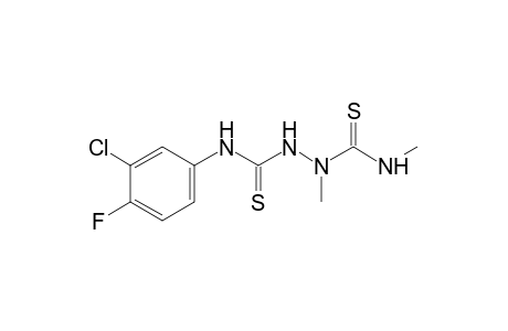 6-(3-chloro-4-fluorophenyl)-1,3-dimethyl-2,5-dithiobiurea