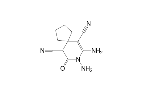 7,8-Diamino-9-oxo-8-azaspiro[4.5]dec-6-ene-6,10-dicarbonitrile
