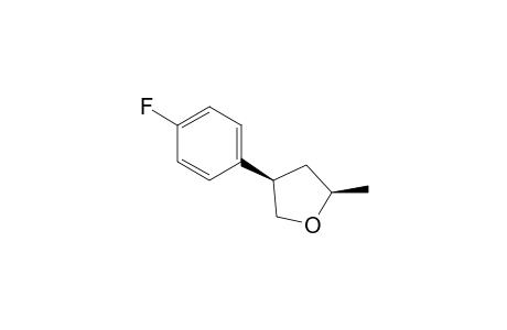 4-(4-fluorophenyl)-2-methyltetrahydrofuran