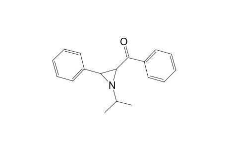 Methanone, [1-(1-methylethyl)-3-phenyl-2-aziridinyl]phenyl-, cis-