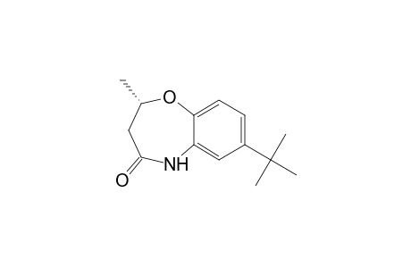 2,3-Dihydro-2(S)-methyl-7-(t-butyl)-1,5-benzoxazepin-4(5H)-one