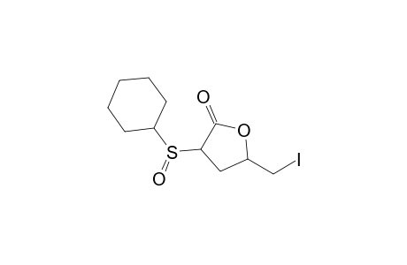 4,5-Dihydro-3-cyclohexylsulfinyl-5-iodomethyl-2(3H)-furanone