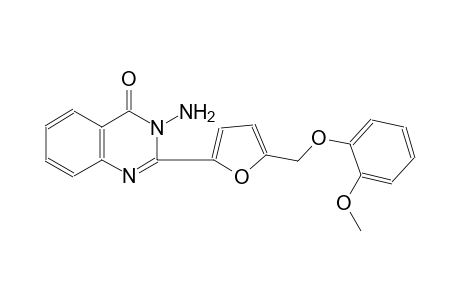 3-amino-2-{5-[(2-methoxyphenoxy)methyl]-2-furyl}-4(3H)-quinazolinone