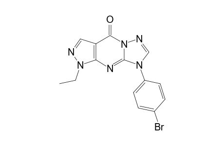 7-Ethyl-8-(4'-romophenyl)-1H92H),4H,8H-pyrazolo[3,4-d][1,2,4]pyrimidin-4-one