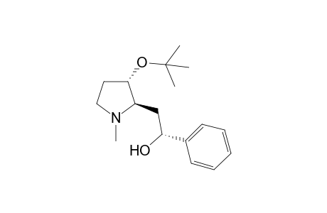 (2R,3S)-N-Methyl-2-((2R)-2-hydroxy-2-phenylethyl)-3-tert-butyloxypyrrolidine