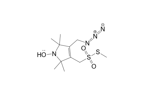3-Azidomethyl-4-methanethiosulfonylmethyl-2,2,5,5-tetramethyl-2,5-dihydro-1H-pyrrol-1-yloxy radical