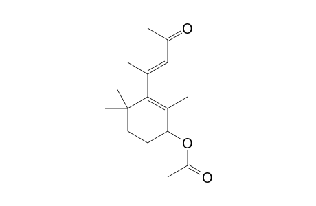 Acetate, (2-cyclohexenyl-3-[1-methyl-3-oxo-1-butenyl]-2,4,4-trimethyl) ester
