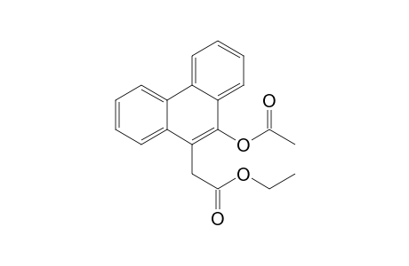 2-(10-acetoxy-9-phenanthryl)acetic acid ethyl ester