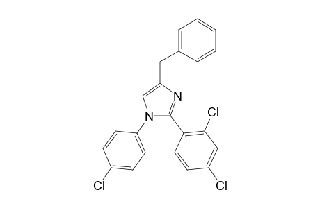 4-Benzyl-1-(4-chlorophenyl)-2-(2,4-dichlorophenyl)-1H-imidazole
