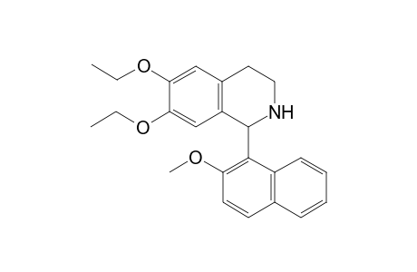 6,7-Diethoxy-1-(2-methoxy-1-naphthyl)-1,2,3,4-tetrahydroisoquinoline