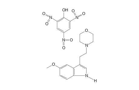 5-METHOXY-3-(2-MORPHOLINOETHYL)INDOLE, PICRATE
