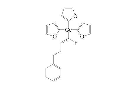 (E)-1-FLUORO-4-PHENYL-1-[TRI-(2-FURYL)-GERMYL]-1-BUTENE