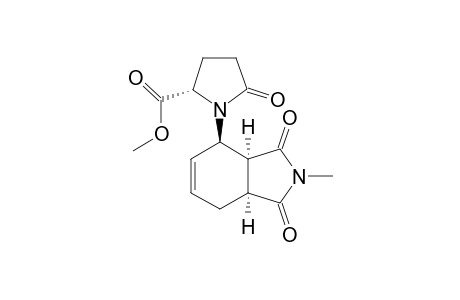 (S)-Methyl-1-((3aS,4R,7aS)-2-methyl-1,3-dioxo-2,3,3a,4,7,7a-hexahydro-1Hisoindol-4-yl)-5-oxopyrrolidine-2-carboxylate