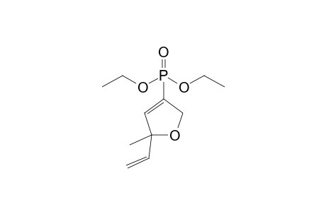 3-Diethoxyphosphoryl-5-ethenyl-5-methyl-2H-furan