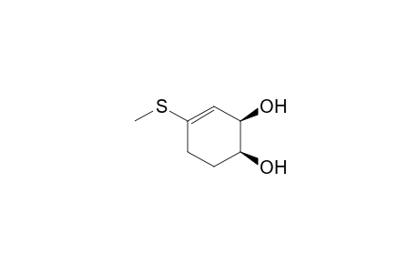 (1S,2R)-4-Methylsulfanyl-cyclohex-3-ene-1,2-diol