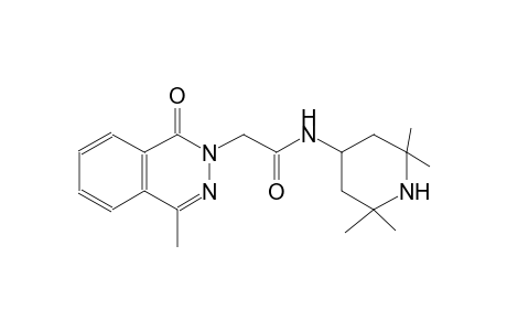 2-phthalazineacetamide, 1,2-dihydro-4-methyl-1-oxo-N-(2,2,6,6-tetramethyl-4-piperidinyl)-