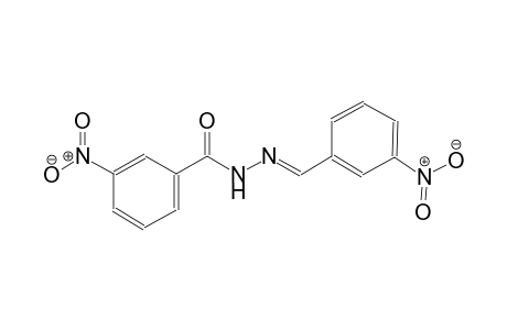 3-nitro-N'-[(E)-(3-nitrophenyl)methylidene]benzohydrazide