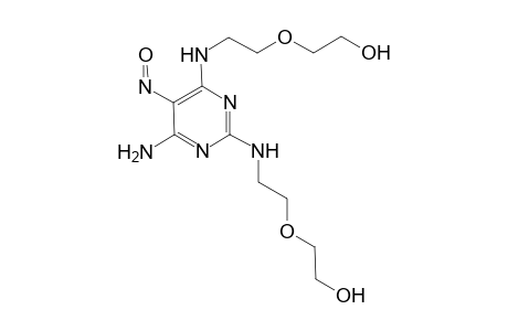 2-{2-[(4-Amino-6-{[2-(2-hydroxyethoxy)ethyl]amino}-5-nitrosopyrimidin-2-yl)amino]ethoxy}ethanol