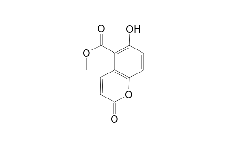 Methyl 6-hydroxy-coumarin-5-carboxylate