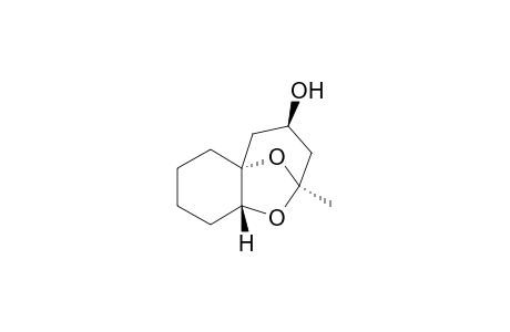 6H-2,5a-Epoxy-1-benzoxepin-4-ol, octahydro-2-methyl-, (2.alpha.,4.beta.,5a.alpha.,9a.beta.)-