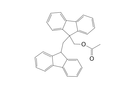 9H-Fluorene-9-methanol, 9-(9H-fluoren-9-ylmethyl)-, acetate