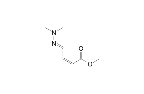 2-Butenoic acid, 4-(dimethylhydrazono)-, methyl ester, (?,Z)-