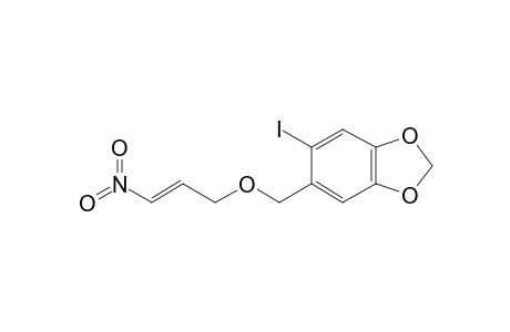 5-iodanyl-6-[[(E)-3-nitroprop-2-enoxy]methyl]-1,3-benzodioxole