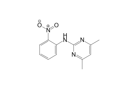 4,6-Dimethyl-N-(2-nitrophenyl)pyrimidin-2-amine