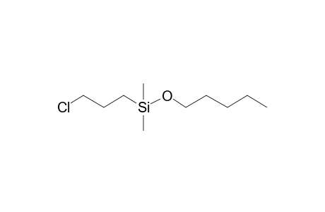 (3-Chloropropyl)(dimethyl)(pentyloxy)silane