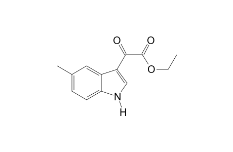 Ethyl 5-methylindol-3-yl-glyoxalate