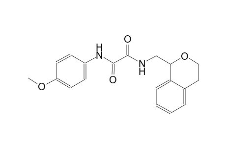 ethanediamide, N~1~-[(3,4-dihydro-1H-2-benzopyran-1-yl)methyl]-N~2~-(4-methoxyphenyl)-