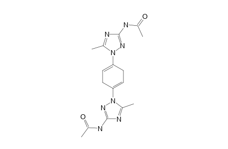 N-[1-[4-(3-acetamido-5-methyl-1,2,4-triazol-1-yl)-1-cyclohexa-1,4-dienyl]-5-methyl-1,2,4-triazol-3-yl]acetamide