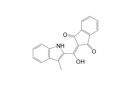 2-[Hydroxy(3-methyl-1H-indol-2-yl)methylene]-1H-indene-1,3(2H)-dione