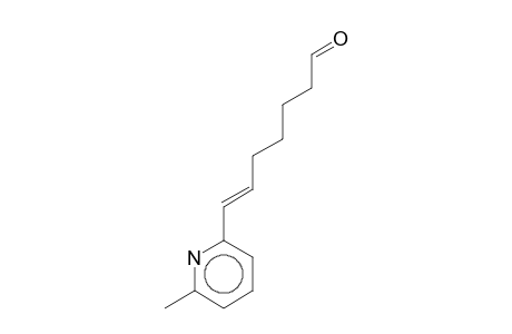 7-(6-Methylpyridin-2-yl)hept-6-enal