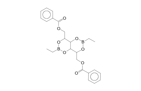(8-[(Benzoyloxy)methyl]-2,6-diethyltetrahydro[1,3,2]dioxaborinino[5,4-d][1,3,2]dioxaborinin-4-yl)methyl benzoate