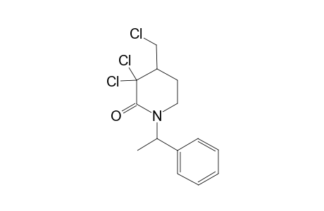 1-Benzyl-3,3-dichloro-4-(chloromethyl)-5-methyl-2-piperidinone